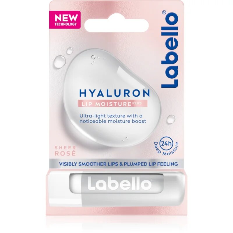 Labello Hyaluron Rose balzám na rty 5.2 g