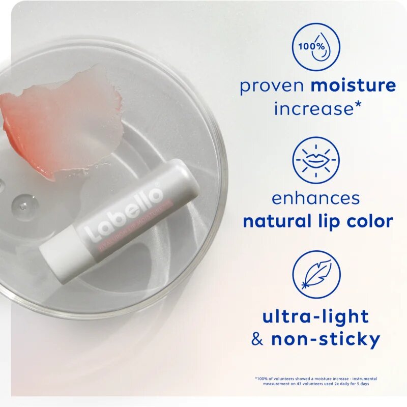 Labello Hyaluron Rose balzám na rty 5.2 g