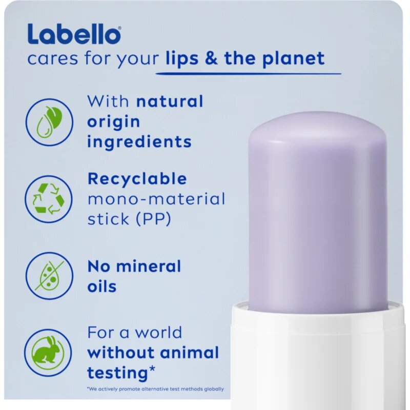 Labello Over Night Care regenerační balzám na rty s levandulí 4.8 g