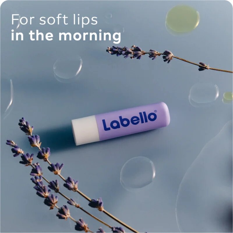 Labello Over Night Care regenerační balzám na rty s levandulí 4.8 g