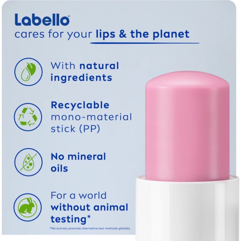 Labello Soft Rosé balzám na rty 4.8 g