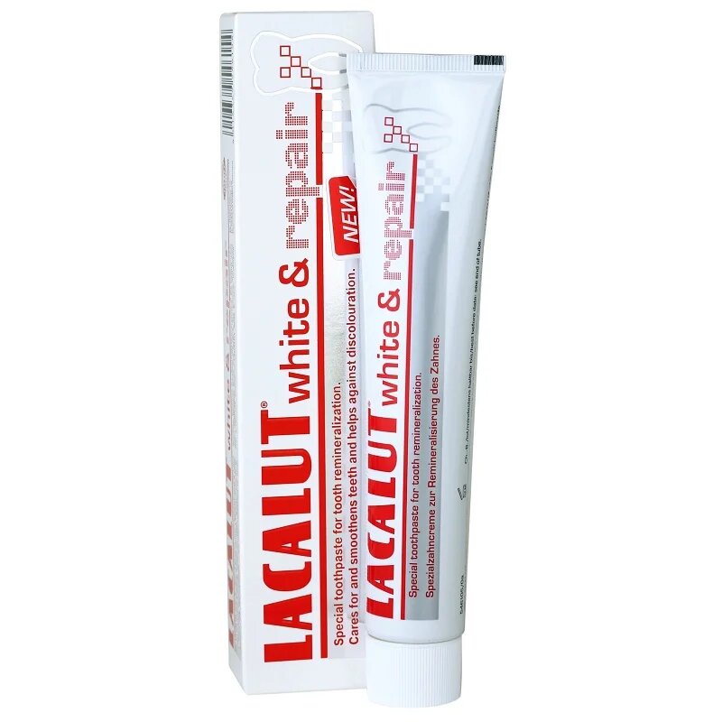 Lacalut White & Repair zubní pasta pro obnovení zubní skloviny 75 ml