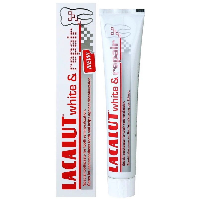 Lacalut White & Repair zubní pasta pro obnovení zubní skloviny 75 ml