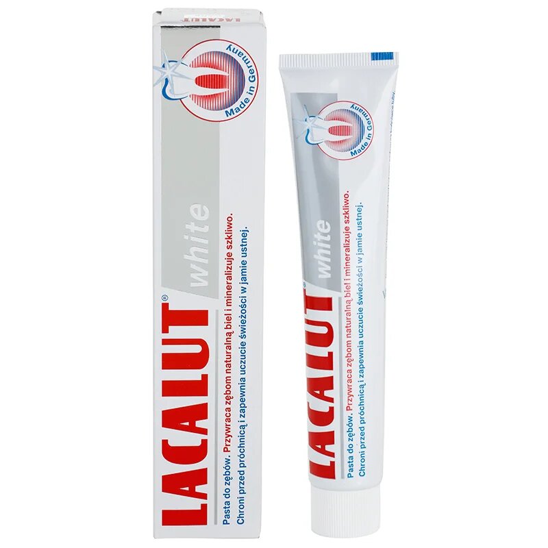 Lacalut White zubní pasta s bělicím účinkem 75 ml