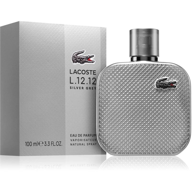 Lacoste L.12.12 Silver Grey parfémovaná voda pro muže 100 ml