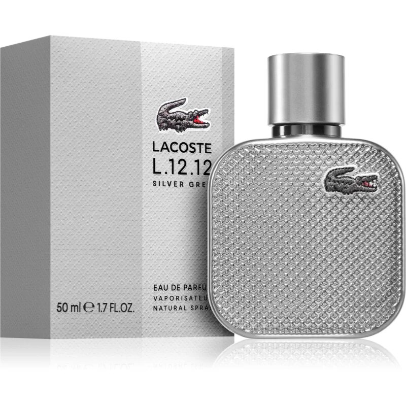 Lacoste L.12.12 Silver Grey parfémovaná voda pro muže 50 ml