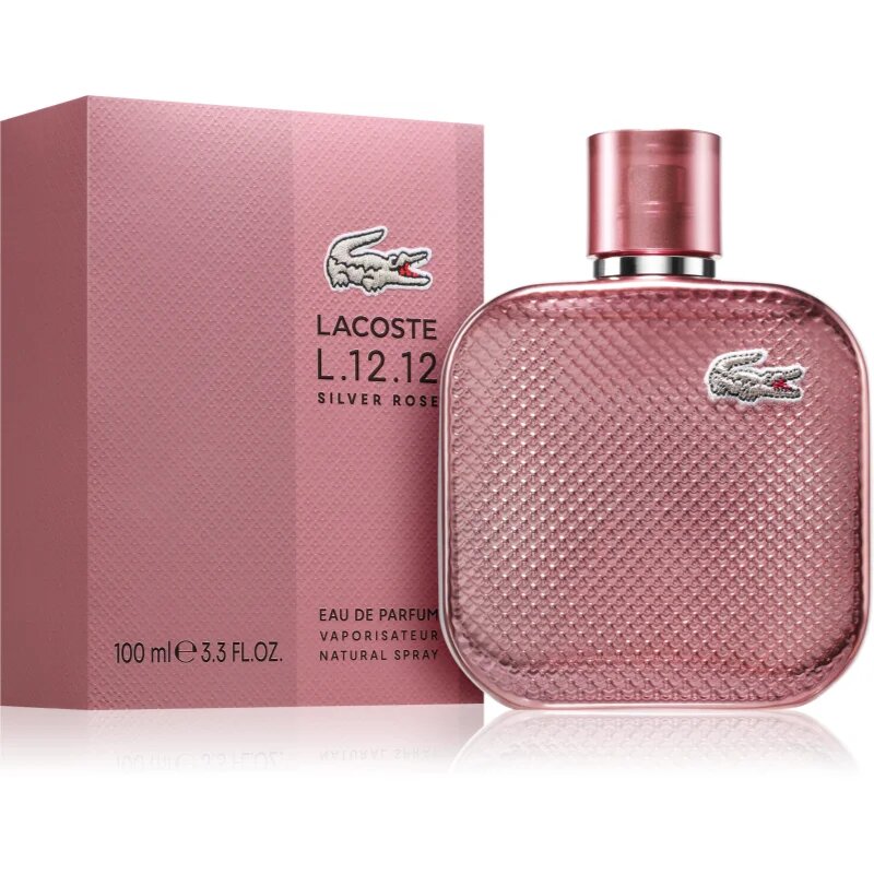 Lacoste L.12.12 Silver Rose parfémovaná voda pro ženy 100 ml