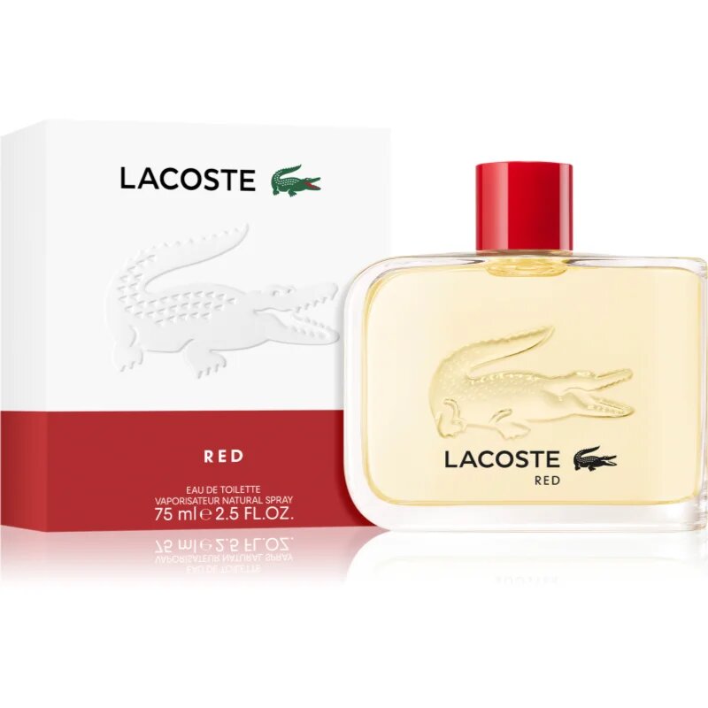 Lacoste Red toaletní voda new design pro muže 75 ml