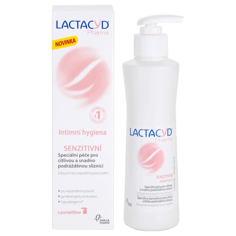 Lactacyd Pharma senzitivní emulze pro intimní hygienu 250 ml