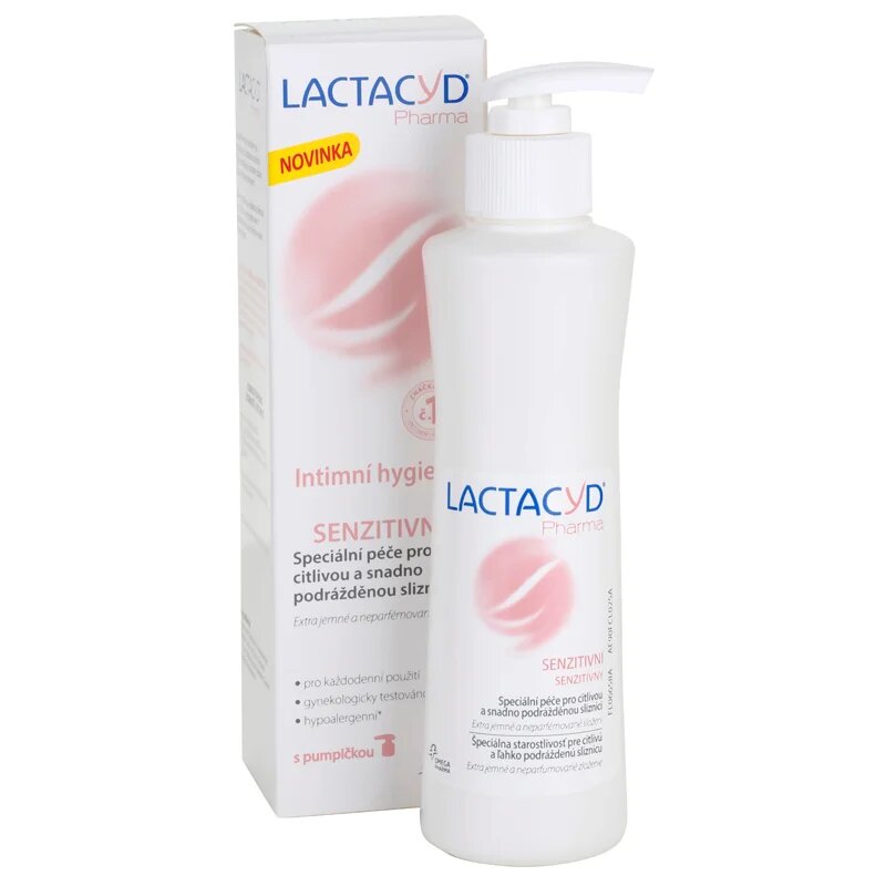 Lactacyd Pharma senzitivní emulze pro intimní hygienu 250 ml