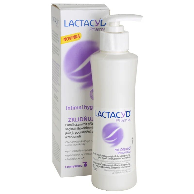 Lactacyd Pharma zklidňující emulze pro intimní hygienu 250 ml