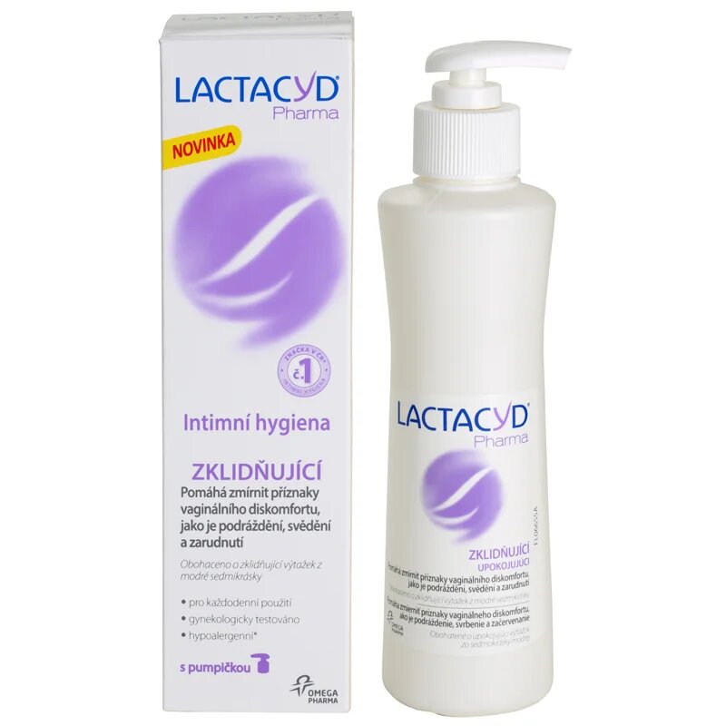 Lactacyd Pharma zklidňující emulze pro intimní hygienu 250 ml