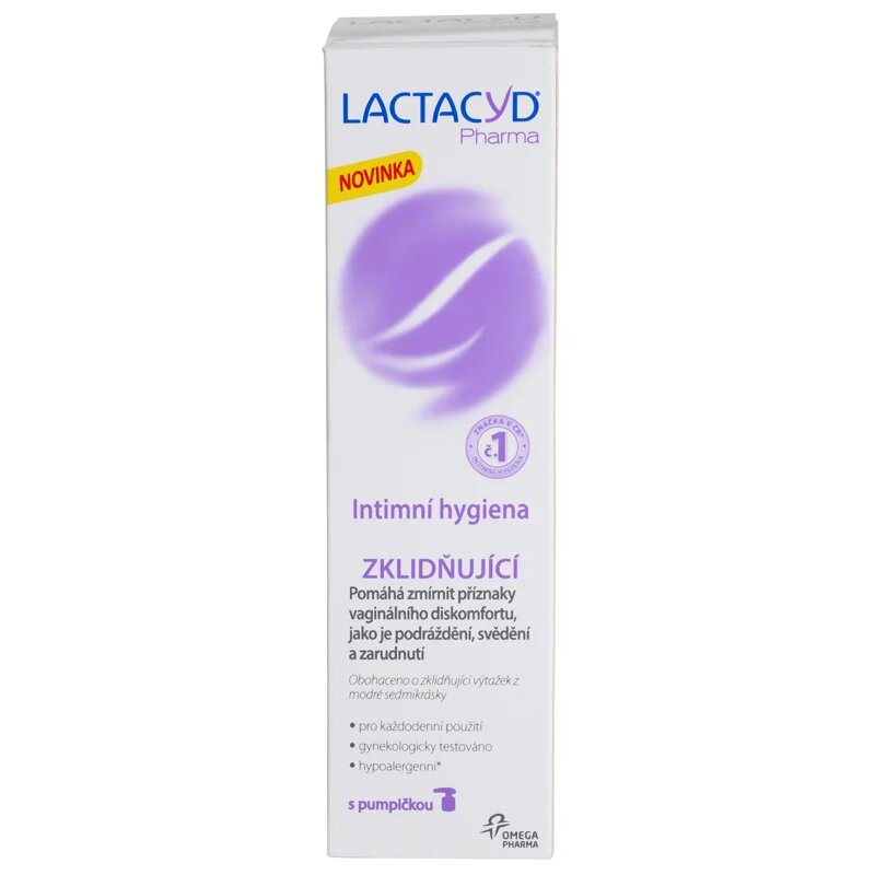 Lactacyd Pharma zklidňující emulze pro intimní hygienu 250 ml