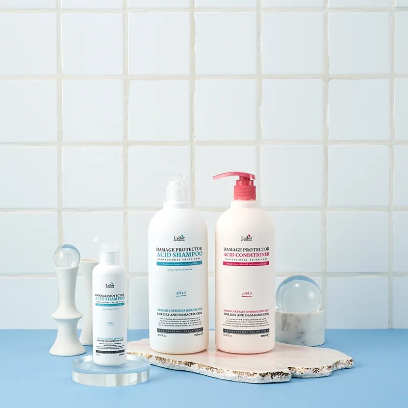 La'dor Damage Protector Acid Shampoo hloubkově regenerační šampon pro suché poškozené a chemicky ošetřené vlasy 150 ml