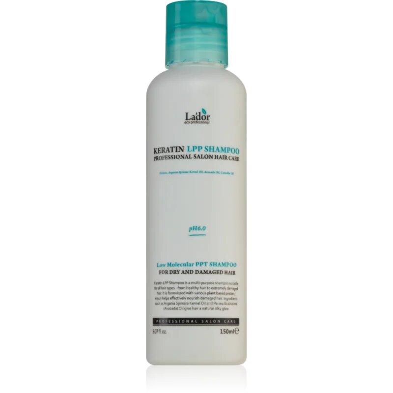 La'dor Keratin LPP keratinový regenerační šampon pro výživu a lesk 150 ml