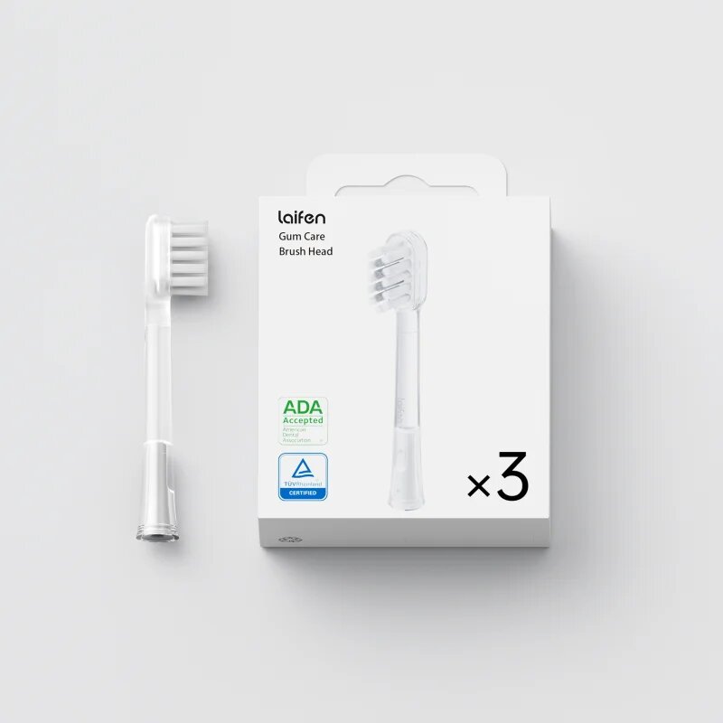 Laifen Gum Care Transparent 2.0 náhradní hlavice 3 ks