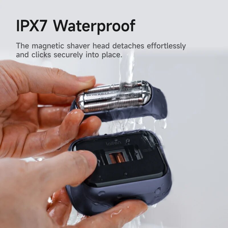 Laifen P3 Pro elektrický holicí strojek dárková sada Dark Blue 1 ks