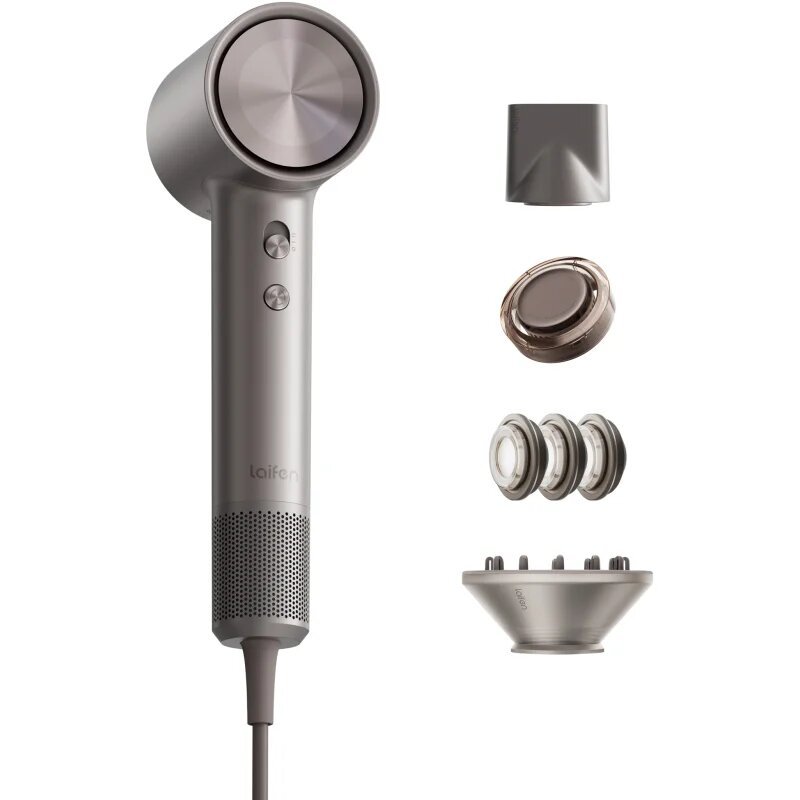 Laifen Swift 4 velmi výkonný ionizační fén na vlasy Polished Titanium 1 ks