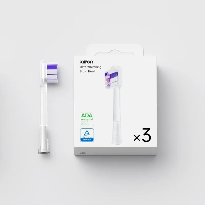 Laifen Ultra-Whitening Transparent 2.0 náhradní hlavice 3 ks
