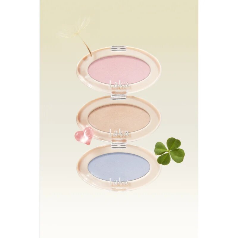 Laka Dreambeam Highlighter kompaktní pudrový rozjasňovač odstín 01 Natural Beam 3.7 g