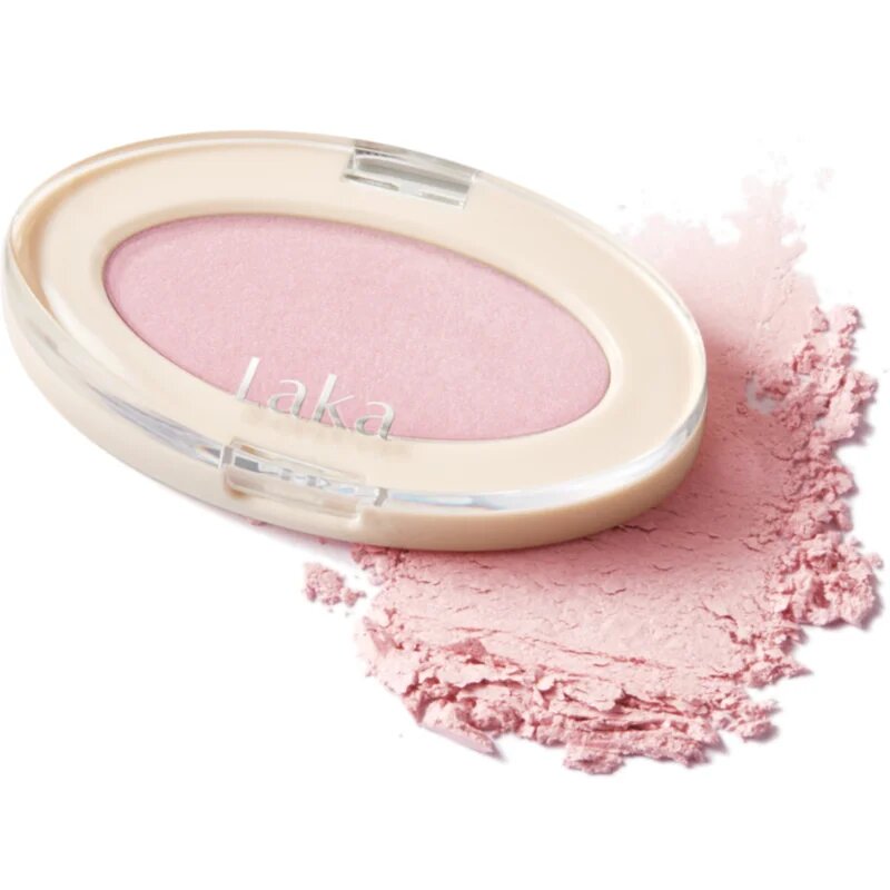 Laka Dreambeam Highlighter kompaktní pudrový rozjasňovač odstín 02 Pink Beam 3.7 g