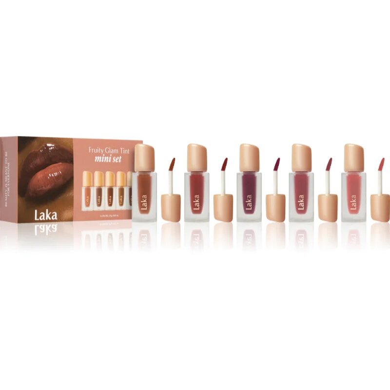 Laka Fruity Glam Mini Set dárková sada na rty