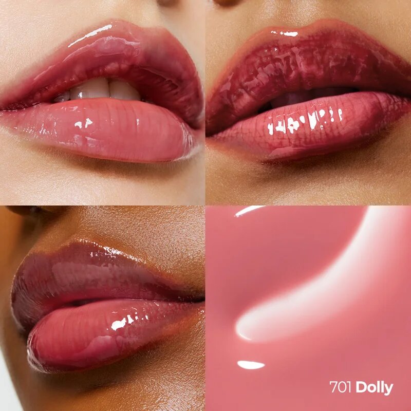 Laka Fruity Lip Glotioner hydratační lesk na rty odstín 701 Dolly 10 ml