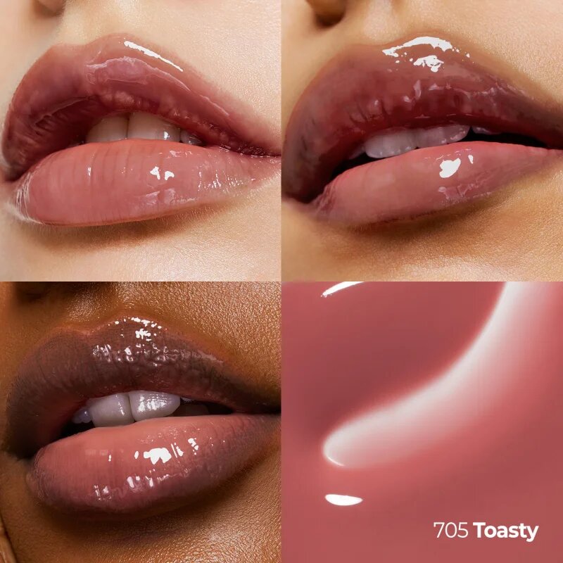 Laka Fruity Lip Glotioner hydratační lesk na rty odstín 705 Toasty 10 ml
