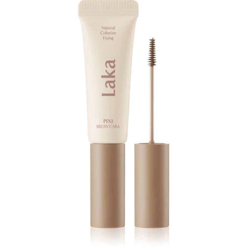 Laka Pixi Brow Cara řasenka na obočí pro fixaci a tvar odstín 02 Wood Brown 8 g