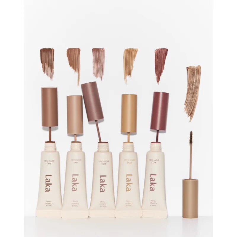 Laka Pixi Brow Cara řasenka na obočí pro fixaci a tvar odstín 06 Rose Burgundy 8 g