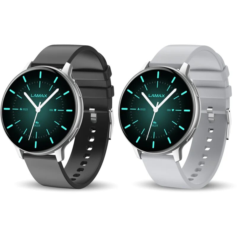 LAMAX Electronics Aura Silver chytré hodinky 1 ks