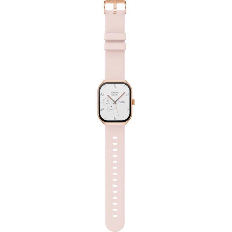 LAMAX Electronics Flow AMOLED Rose Gold chytré hodinky 1 ks