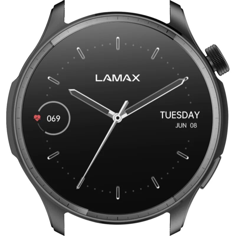 LAMAX Electronics Prism AMOLED Black chytré hodinky 1 ks