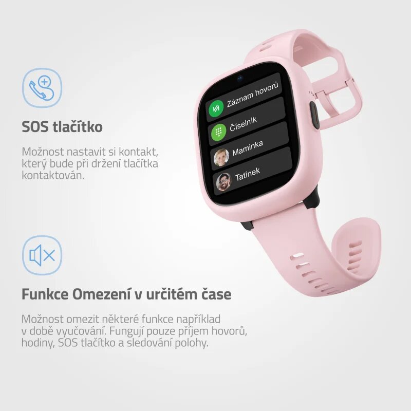 LAMAX Electronics WatchY4 Plus chytré hodinky pro děti 1 ks