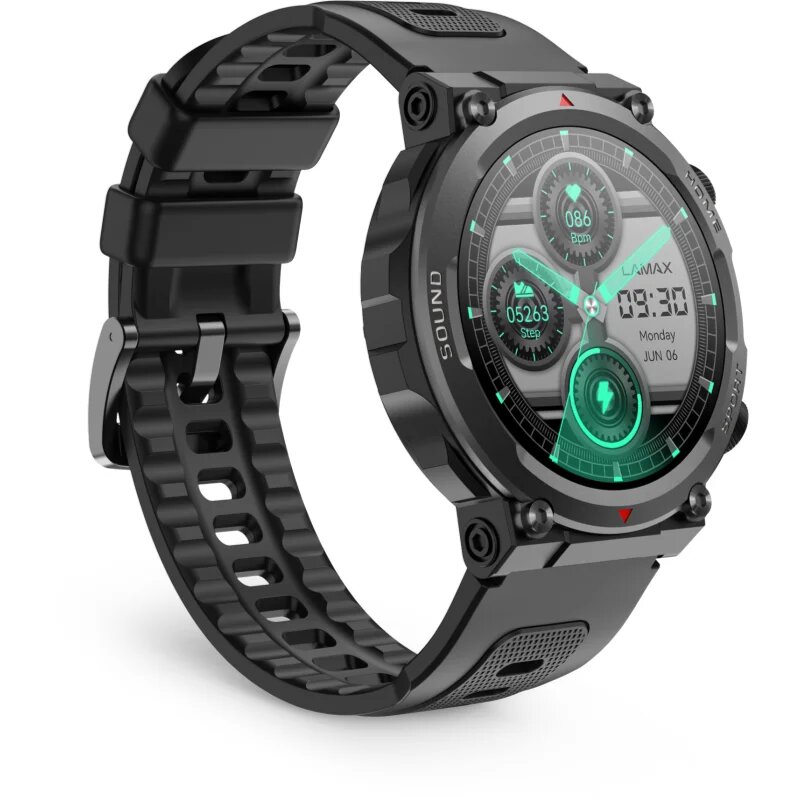 LAMAX Electronics Xplore Black chytré hodinky 1 ks