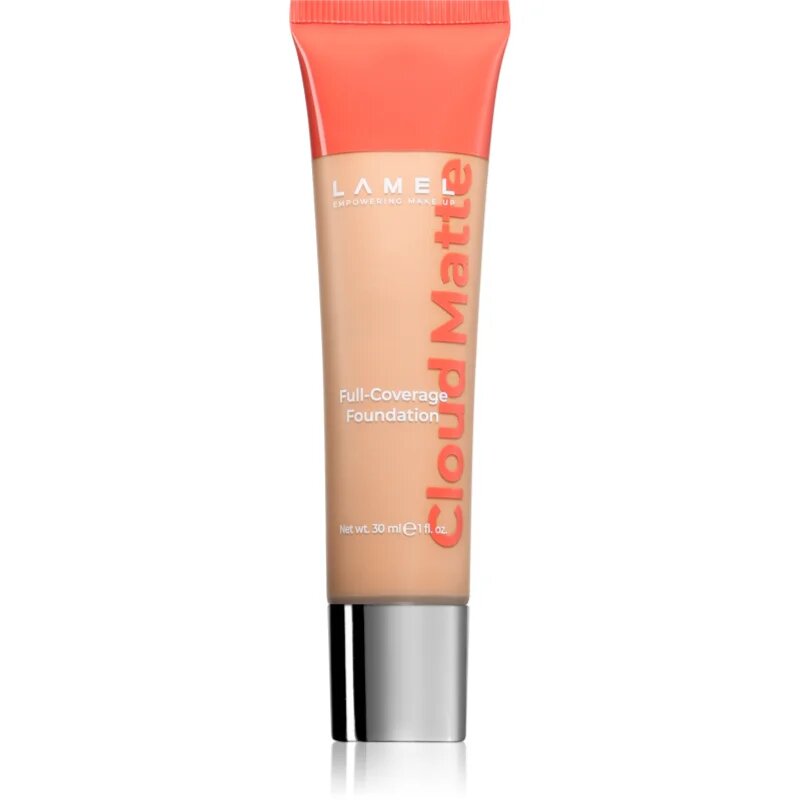 LAMEL Cloud Matte Full-Coverage Foundation plně krycí make-up pro matný vzhled odstín 06N Honey 30 ml