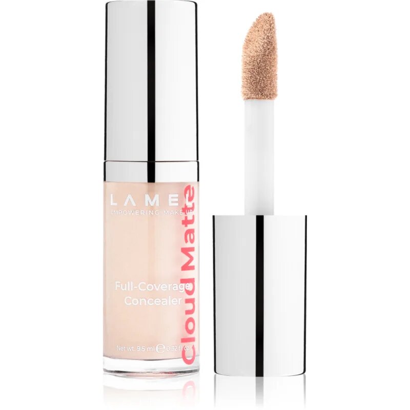 LAMEL Cloud Matte korektor s vysokým krytím na oční okolí odstín 01C 9.5 ml