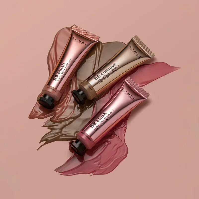 LAMEL Insta BB contour krémový bronzer odstín 401 Taupe 10 ml
