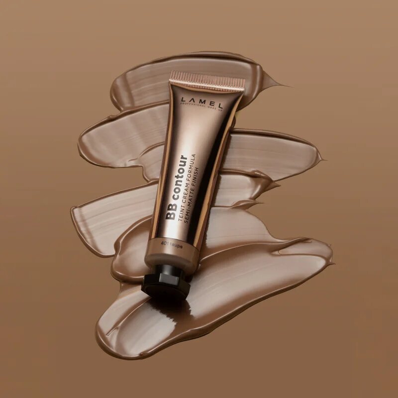 LAMEL Insta BB contour krémový bronzer odstín 401 Taupe 10 ml