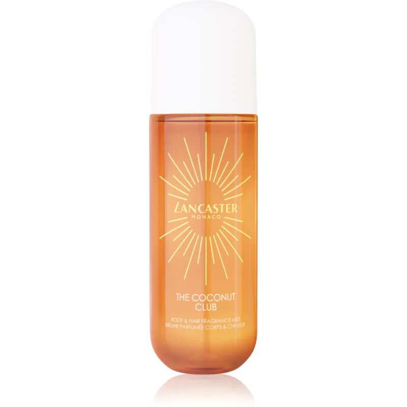 Lancaster Eau de Hair & Body Mist parfémovaná mlha na obličej tělo a vlasy vůně Coconut Club 236 ml