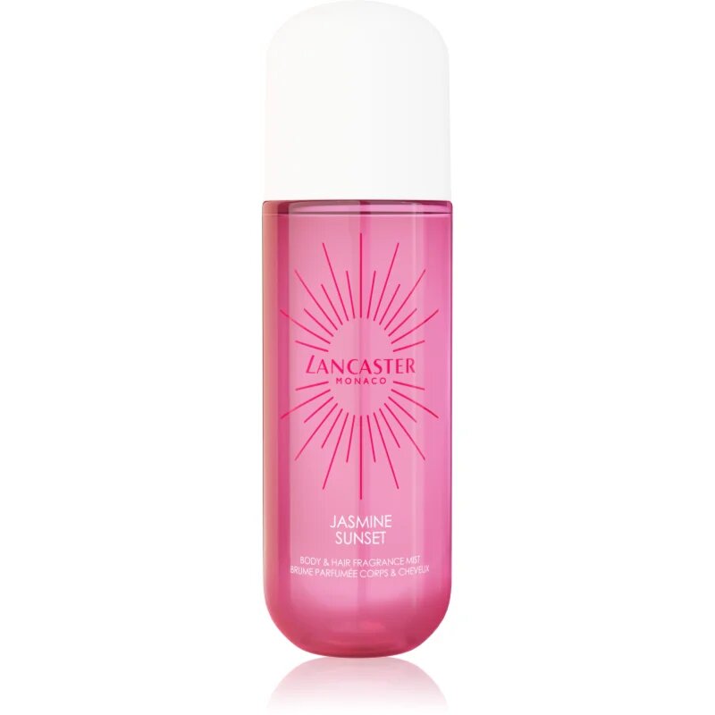 Lancaster Eau de Hair & Body Mist parfémovaná mlha na obličej tělo a vlasy vůně Jasmine Sunset 236 ml