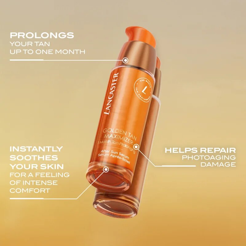 Lancaster Golden Tan Maximizer After Sun Face Serum pleťové sérum prodlužující opálení 30 ml
