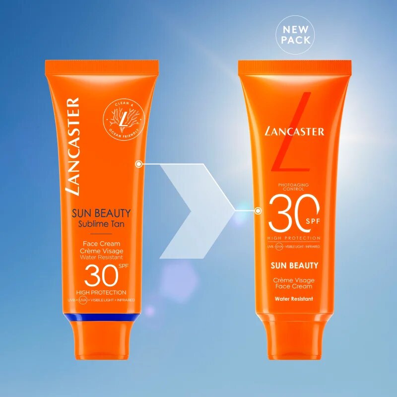 Lancaster Sun Beauty Face Cream opalovací krém na obličej SPF 30 50 ml