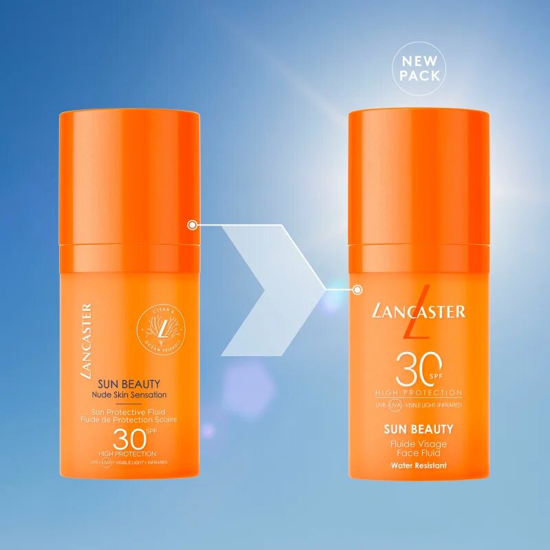 Lancaster Sun Beauty Sun Protective Fluid fluidní krém na opalování SPF 30 30 ml
