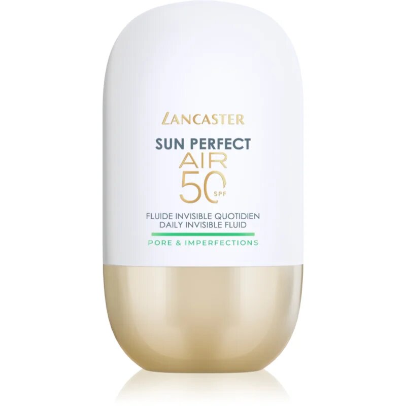 Lancaster Sun Perfect Air 50 Pore & Imperfections ultra lehký ochranný fluid pro mastnou a problematickou pleť SPF 50 40 ml