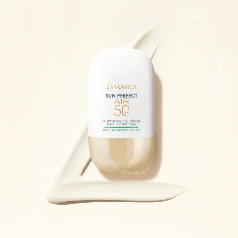 Lancaster Sun Perfect Air 50 Pore & Imperfections ultra lehký ochranný fluid pro mastnou a problematickou pleť SPF 50 40 ml