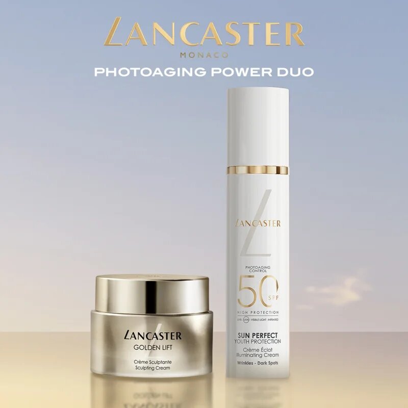 Lancaster Sun Perfect Sun Illuminating Cream SPF 50 rozjasňující denní krém proti vráskám a tmavým skvrnám SPF 50 50 ml