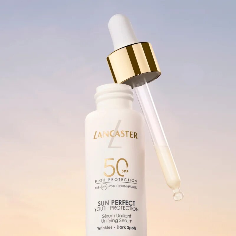 Lancaster Sun Perfect Unifying serum SPF 50 sérum pro sjednocení barevného tónu pleti SPF 50 30 ml