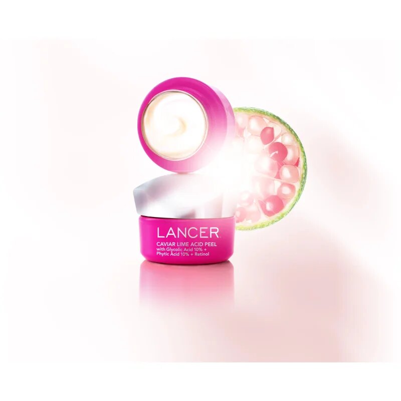 LANCER CAVIAR LIME ACID PEEL krémový peeling pro rozjasnění a hydrataci 50 ml