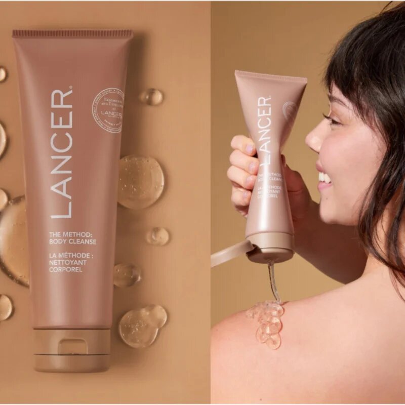 LANCER THE METHOD BODY CLEANSE hydratační sprchový gel na tělo 240 ml